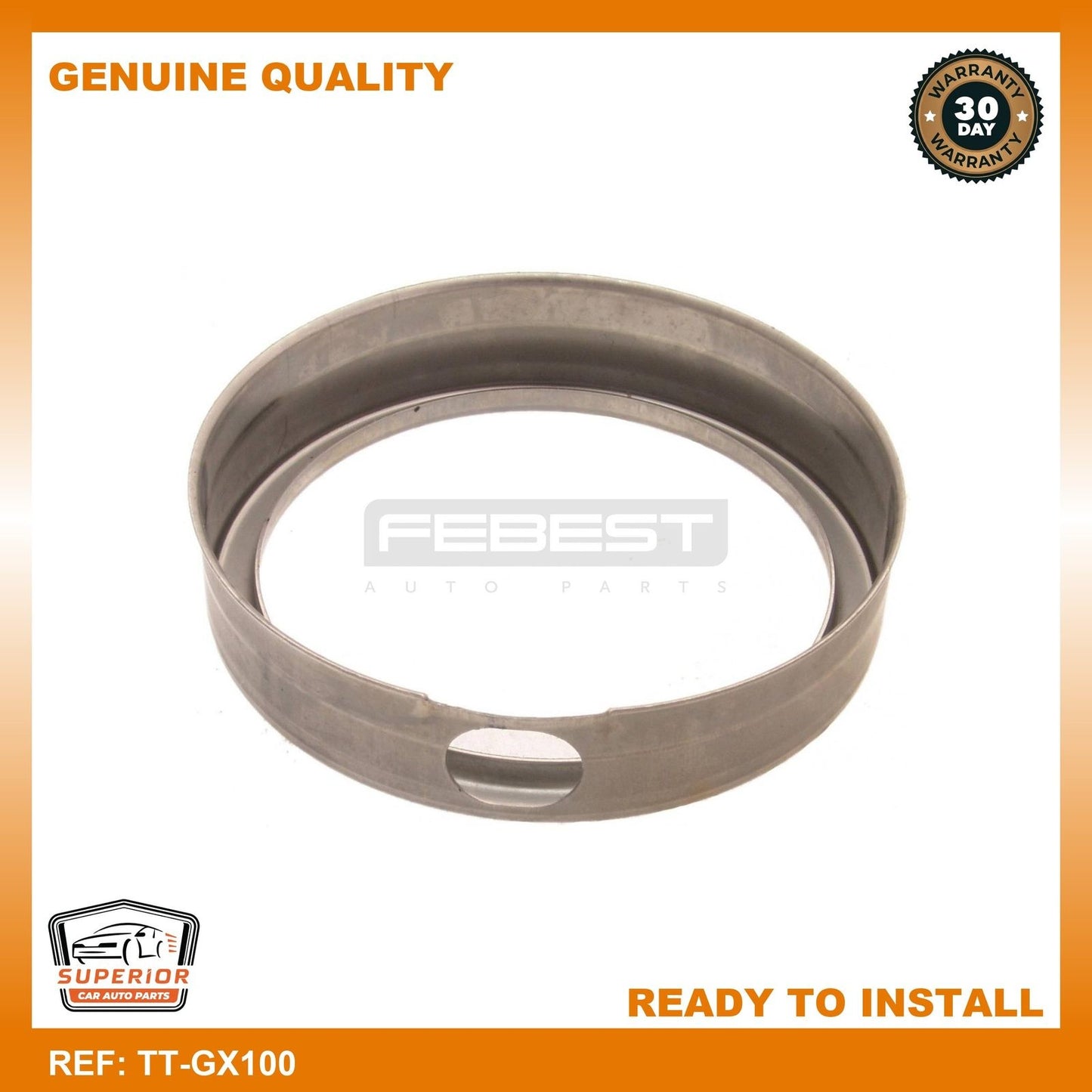 FEBEST 1989-1998 Toyota Supra Rear Wheel Bearing Dust Deflector TT-GX100