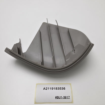 2003-2009 Mercedes E320 FRONT LEFT LOWER SEAT PLASTIC TRIM A2119183536
