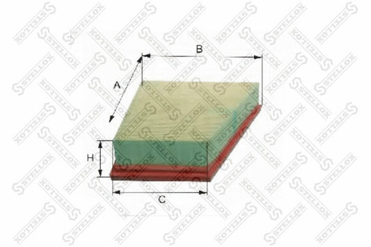 STELLOX OPEL Air Filter - 0835607