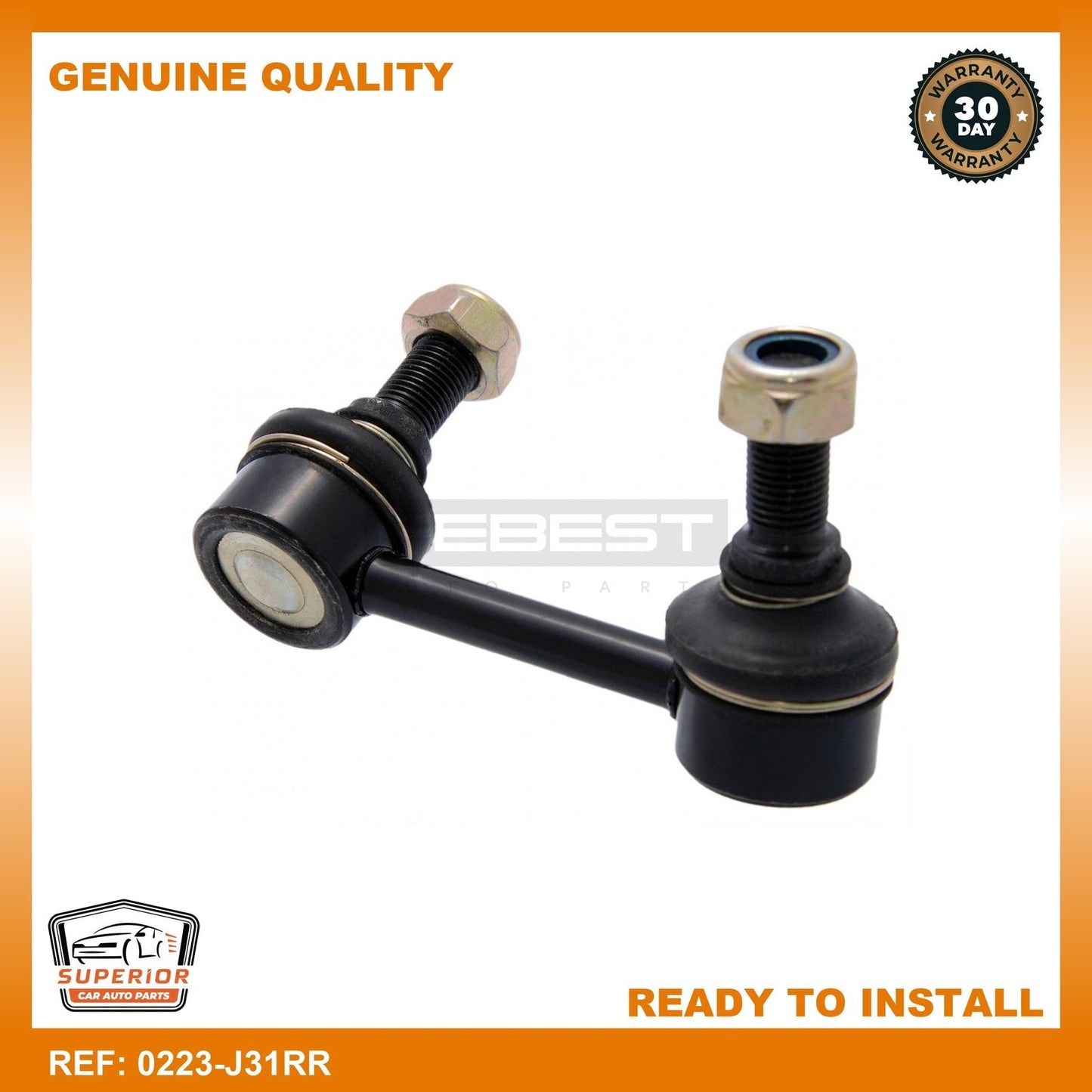 FEBEST General Motors Stabilizer Bar Link 0223-J31RR