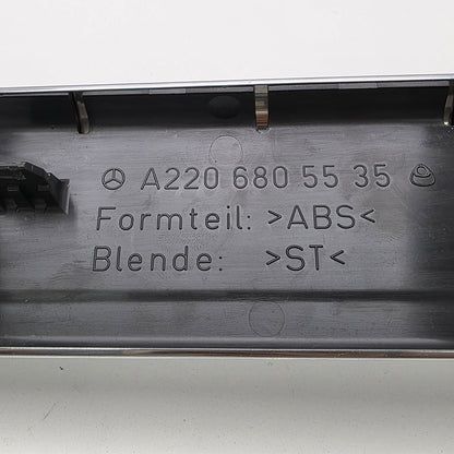 1998-2005 Mercedes-Benz W220 Front Door Sill Trim Cover A2206805535