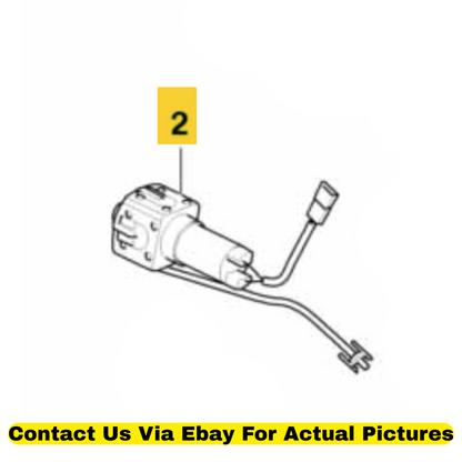 2012 BMW X6 Lumbar Support Pump Used OEM 52107242080