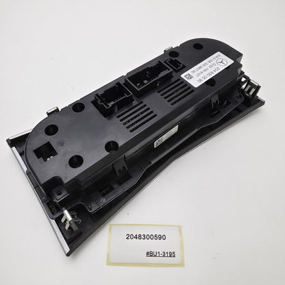 2008-2011 Mercedes-Benz C-Class Climate Control Panel 2048300590