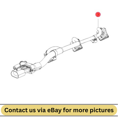 2010 Chevrolet Cruze Fuel Injector Wiring Harness Used OEM 55567240