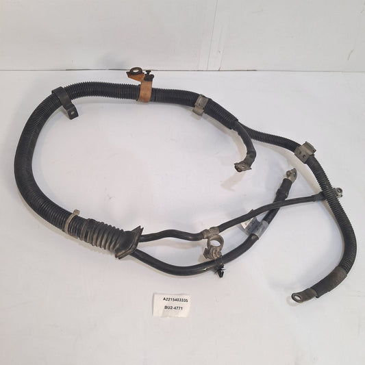 2007-2008 Mercedes-Benz CL550 Battery Starter Cable Harness A2215403335