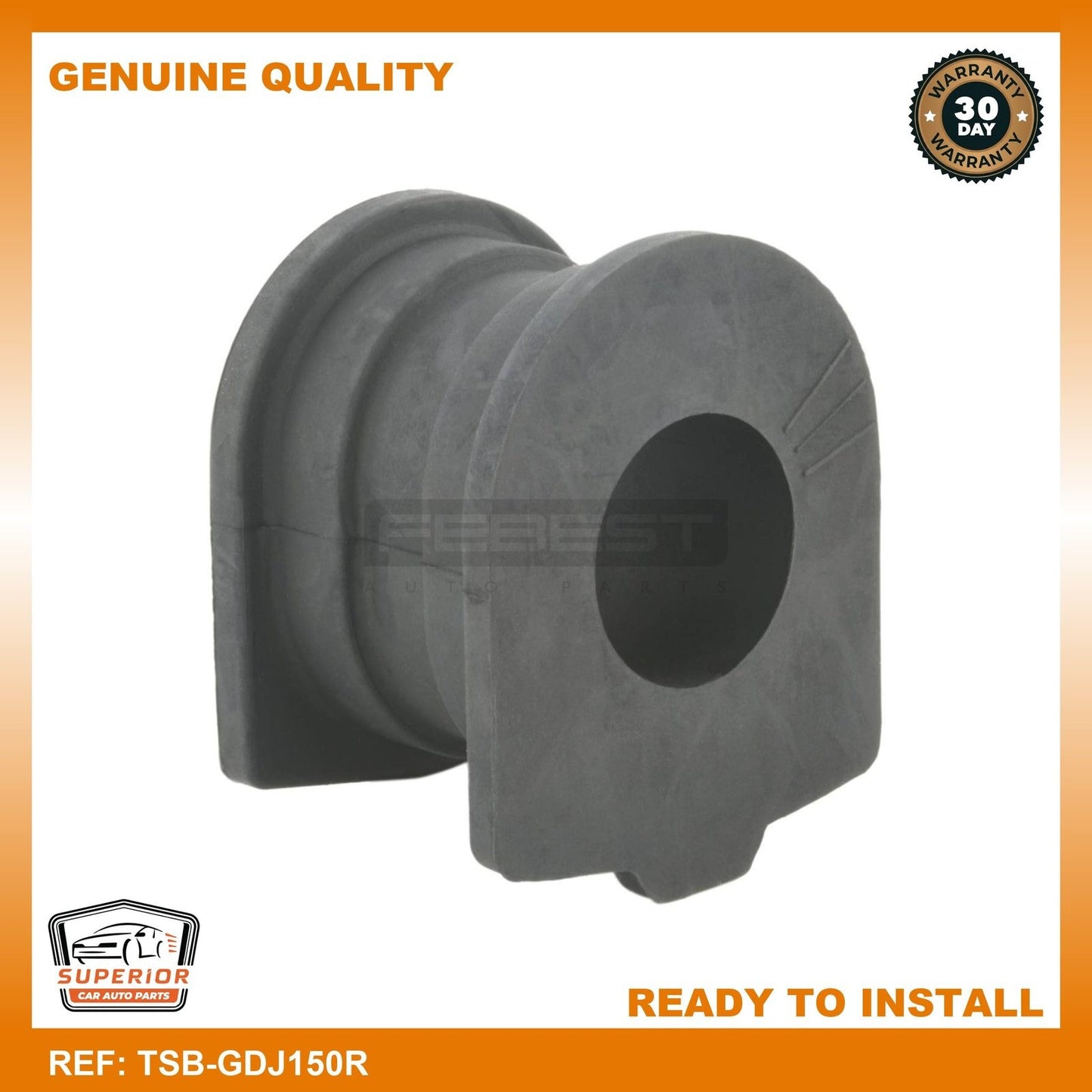 FEBEST Toyota Rear Stabilizer Bar Bush TSB-GDJ150R