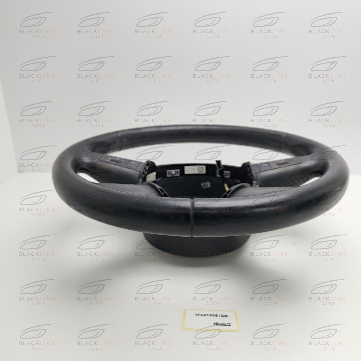 2005-2015 Audi Q7 4-Spoke Leather Multifunction Steering Wheel 4F0419091DB
