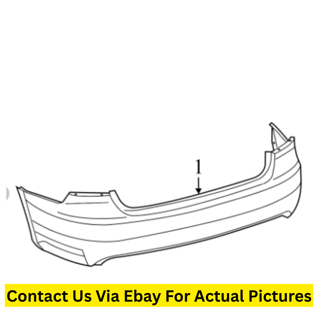 2014 Volkswagen Passat Rear Bumper Cover Used OEM 561807421DGRU