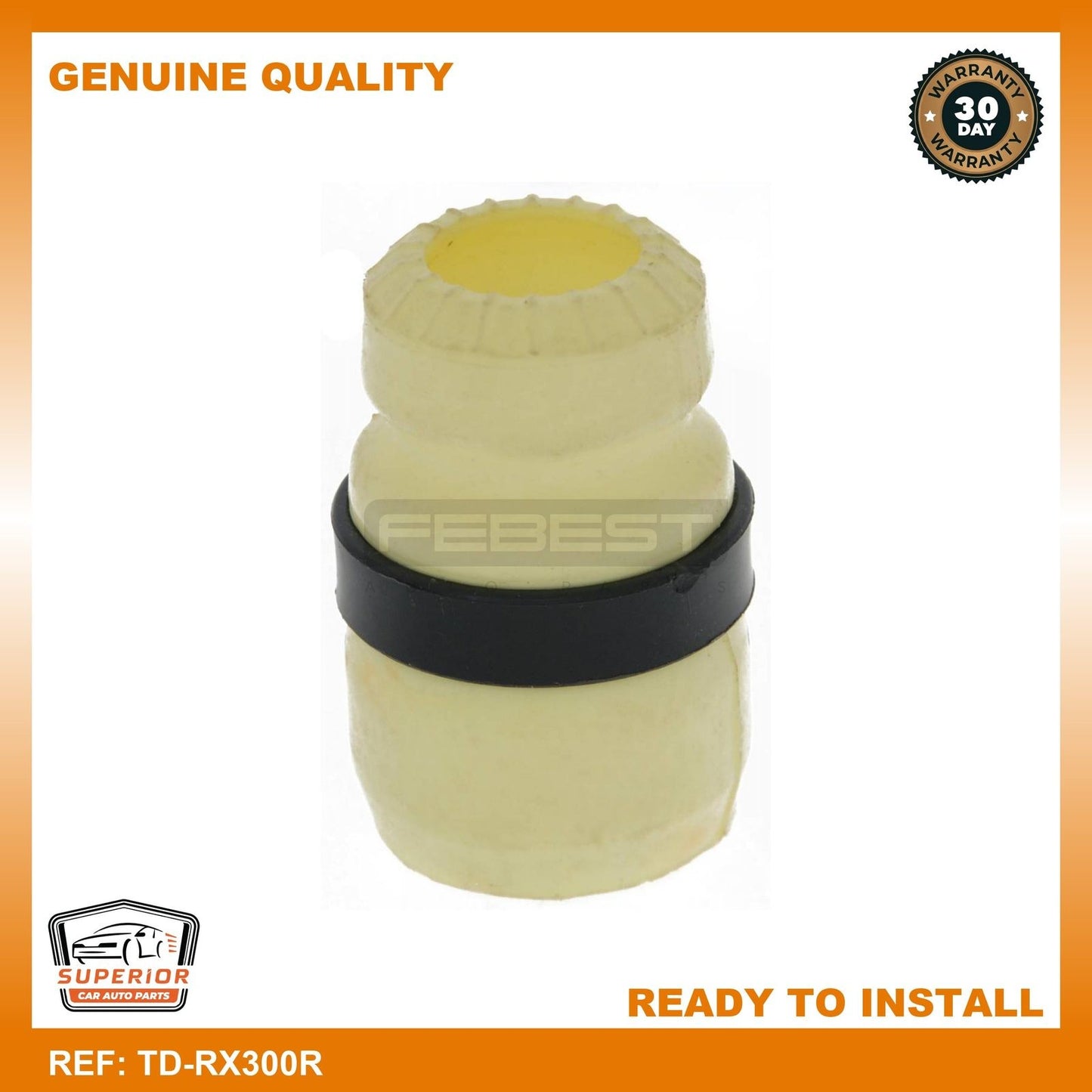 Febest Rear Shock Absorber Jounce Bumper TD-RX300R