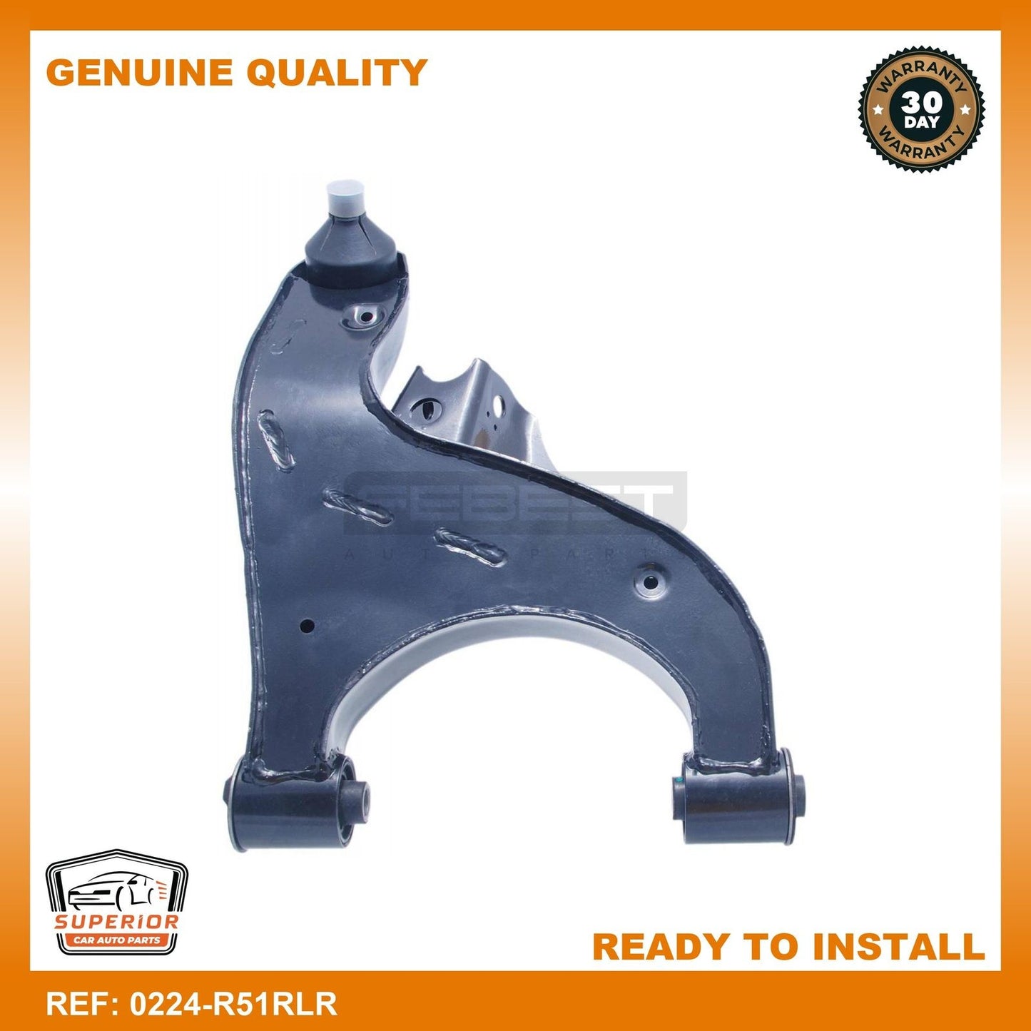 FEBEST NISSAN Right Rear Lower Arm 0224-R51RLR