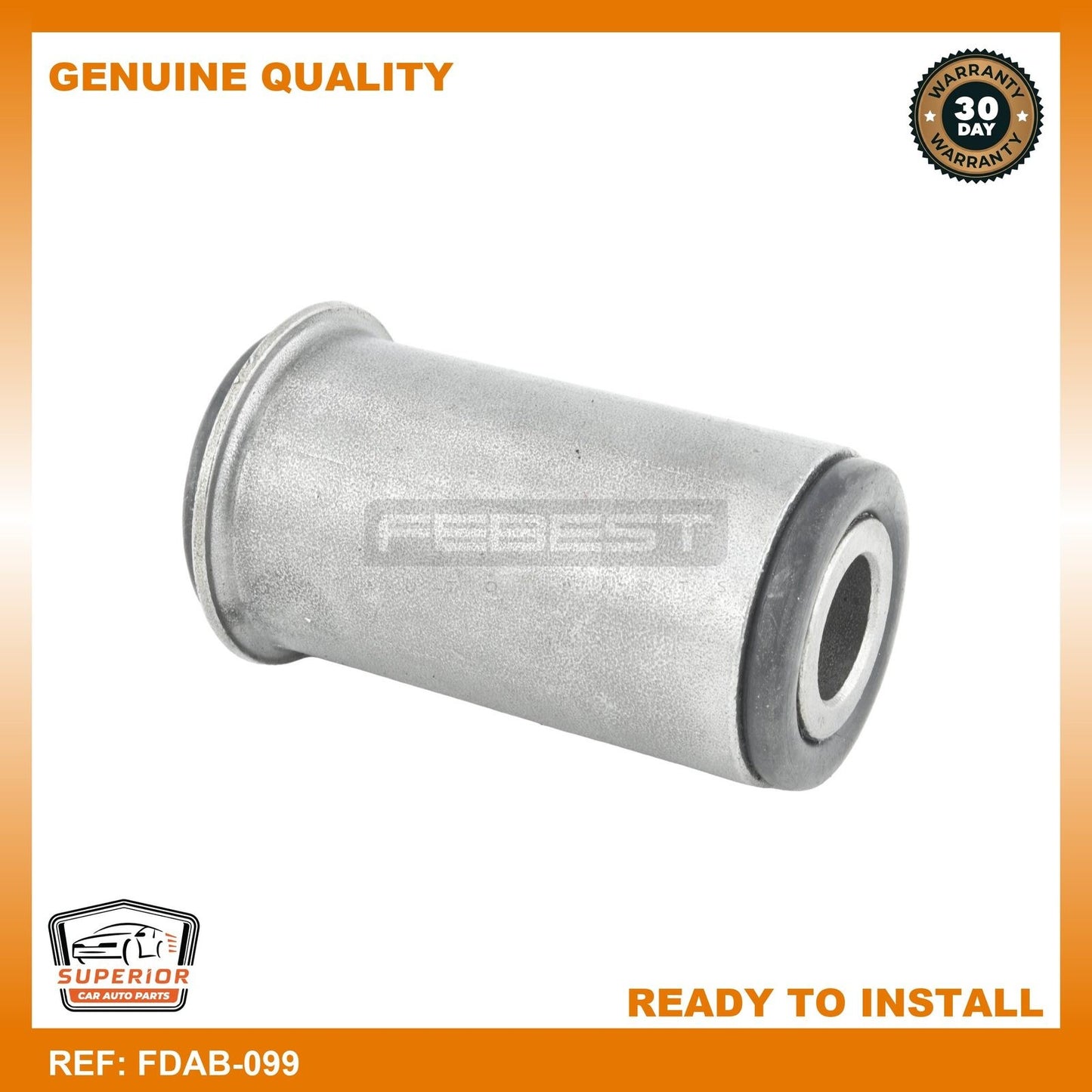 Febest 2015-2020 Ford F-150 Front Bushing Rear Leaf Spring FDAB-099