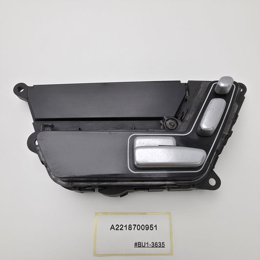 2006-2019 Mercedes-Benz S-Class RIGHT ELECTRIC SEAT ADJUSTER SWITCH A2218700951