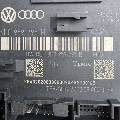 2004-2015 Audi Q5 Rear Door Power Window Control Module 4F0959795M