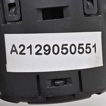 2017 Mercedes-Benz W207 Headlight Control Switch A2129050551