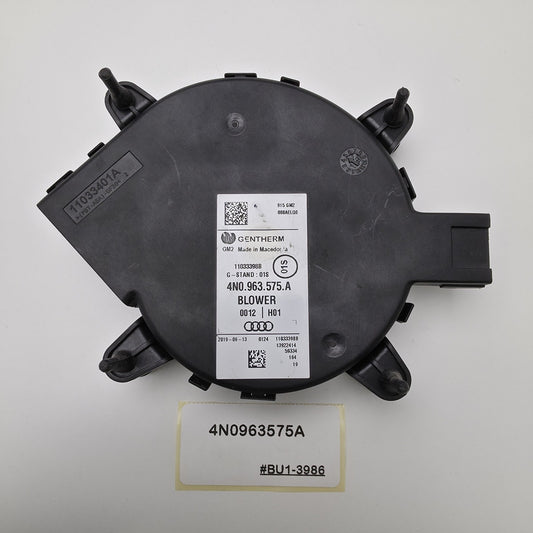 2019-2024 Audi A8 Temperature Controlled Seat Blower Motor 4N0963575A