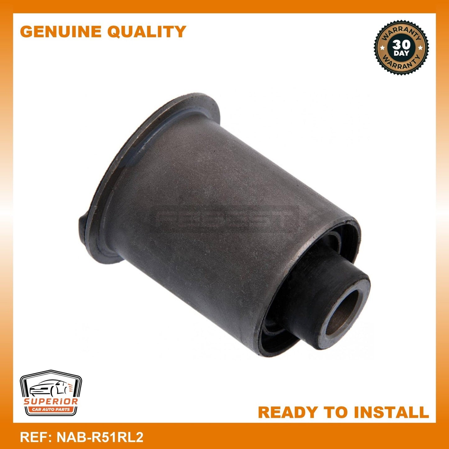 Febest 2005-2014 Nissan Rear Bushing Rear Lower Control Arm NAB-R51RL2