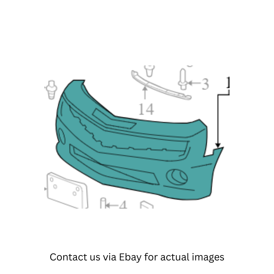 2011 Chevrolet Camaro Front Bumper Cover Used OEM 22997718