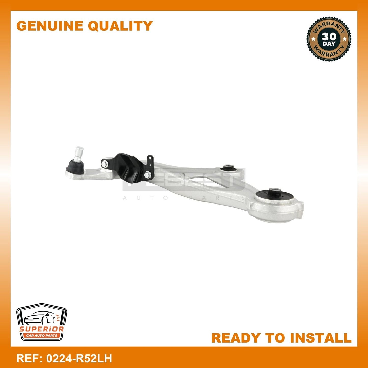 FEBEST NISSAN Left Front Arm 0224-R52LH