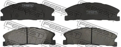 FEBEST 2011-2019 Ford Explorer Brake Pad Set 2101-TWJF