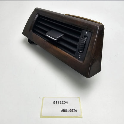 2008-2010 BMW 535i xDrive Left Dash Air Vent 9112204
