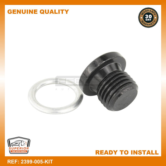 FEBEST 1983-1991 Porsche 944 Oil Casing Drain Plug With O-Ring 2399-005-KIT