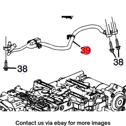 2018 Cadillac CTS A/T Output Speed Sensor Wiring Harness Used OEM 24286625