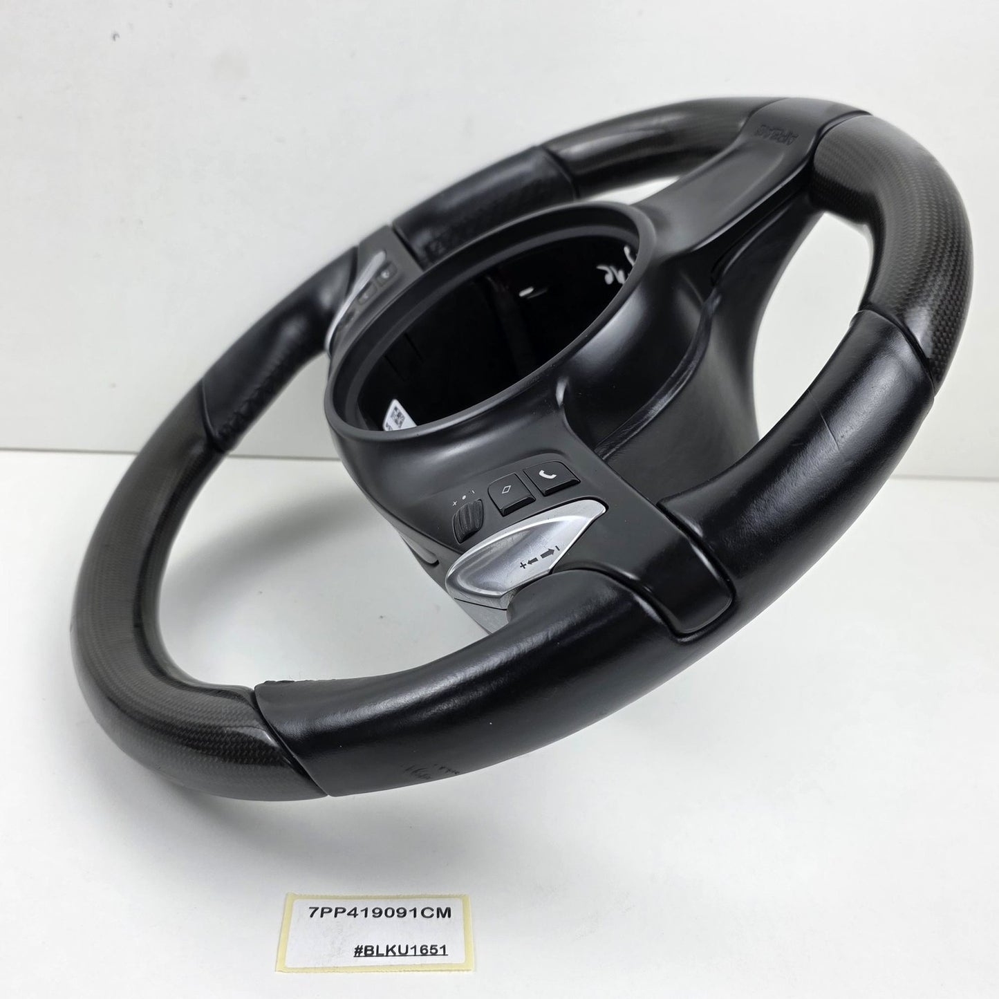 2010-2016 Porsche Cayenne Carbon Multifunction Steering Wheel 7PP419091CM