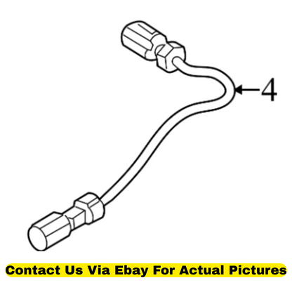 2016 Audi A6 Quattro Park Assist Camera Wiring Harness Used OEM 4G0971192A