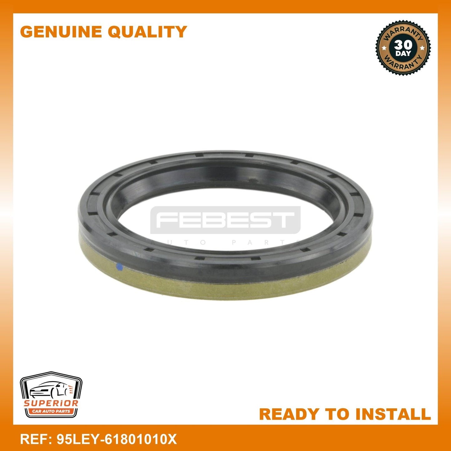 Febest Oil Seal Front Hub 95LEY-61801010X