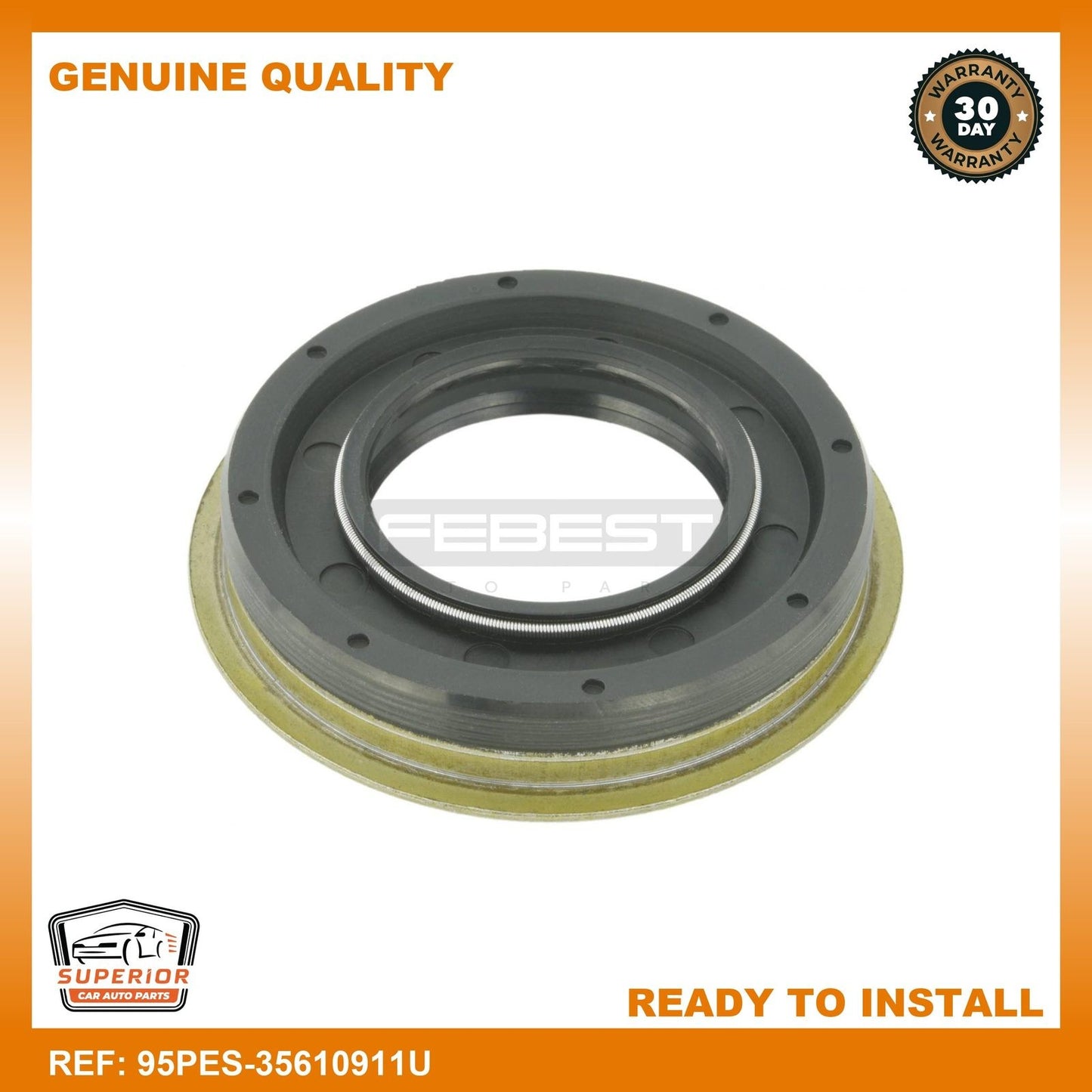 Febest 2016-2018 Chevrolet Malibu Drive Shaft Oil Seal 95PES-35610911U
