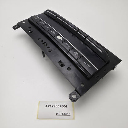 2010-2017 Mercedes-Benz E W212 Climate Control Unit Panel A2129007504