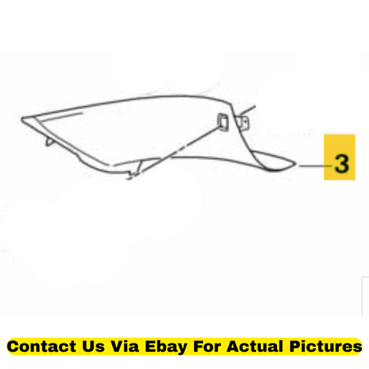 2012 BMW X6 Right A-Pillar Column Cover Used OEM 51437896718
