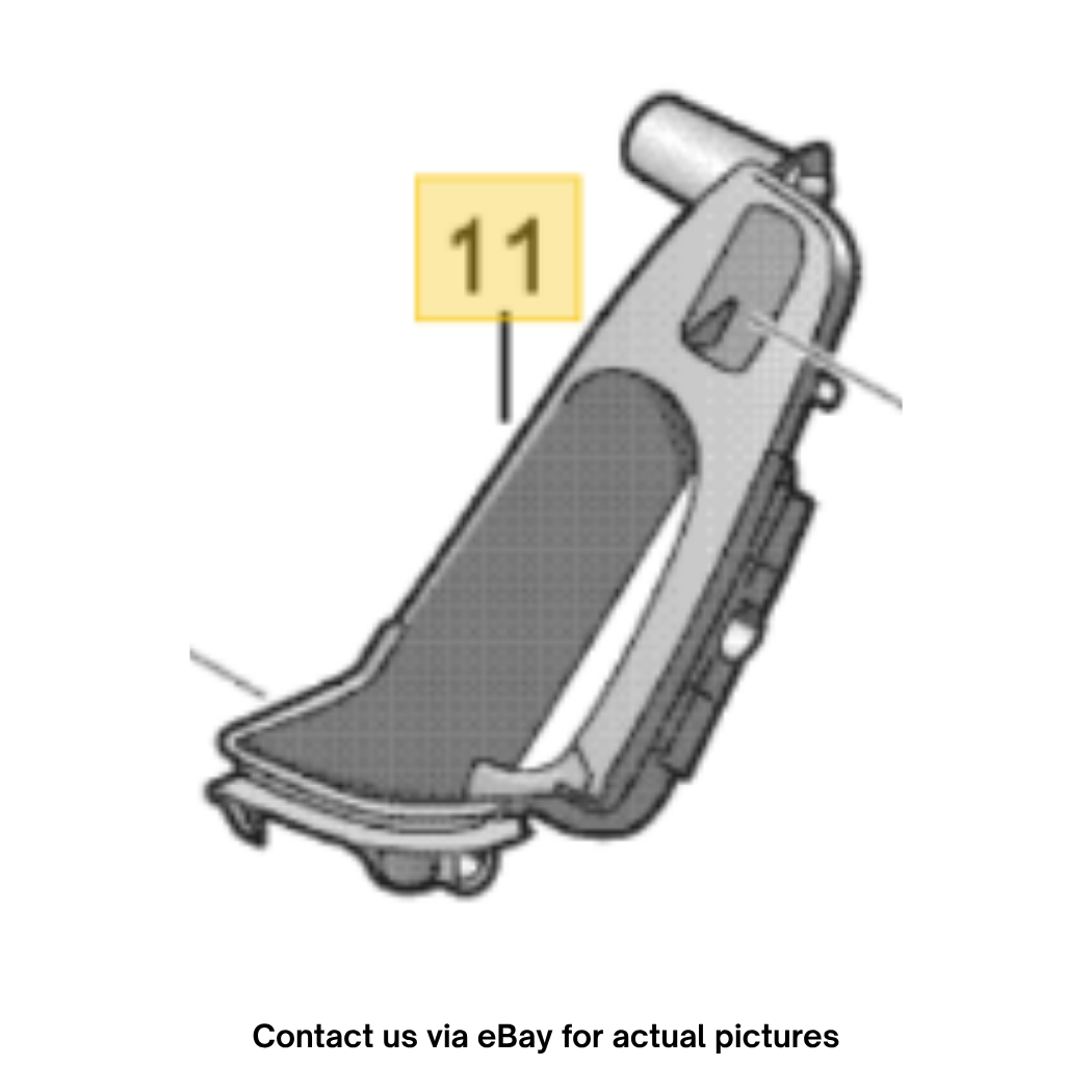 2012 Audi A4 Rear Left Door Pull & Switch Trim Used OEM 8K0868393A