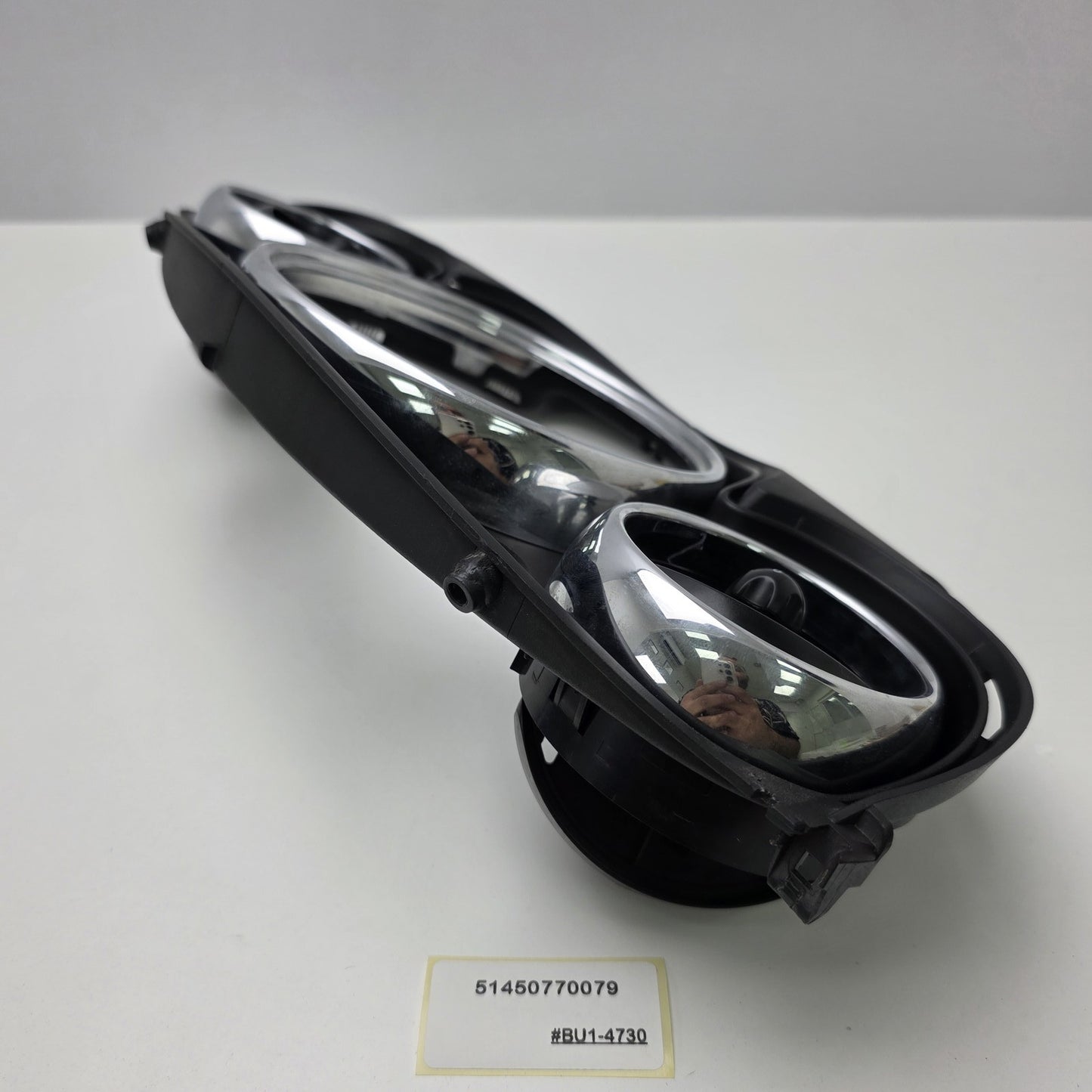 2000-2006 MINI One Dash Speedometer Cluster Air Vent Bezel Trim 51450770079