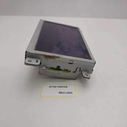 2005-2011 Audi S6 Navigation Media Interface Display Screen 4F0919603B