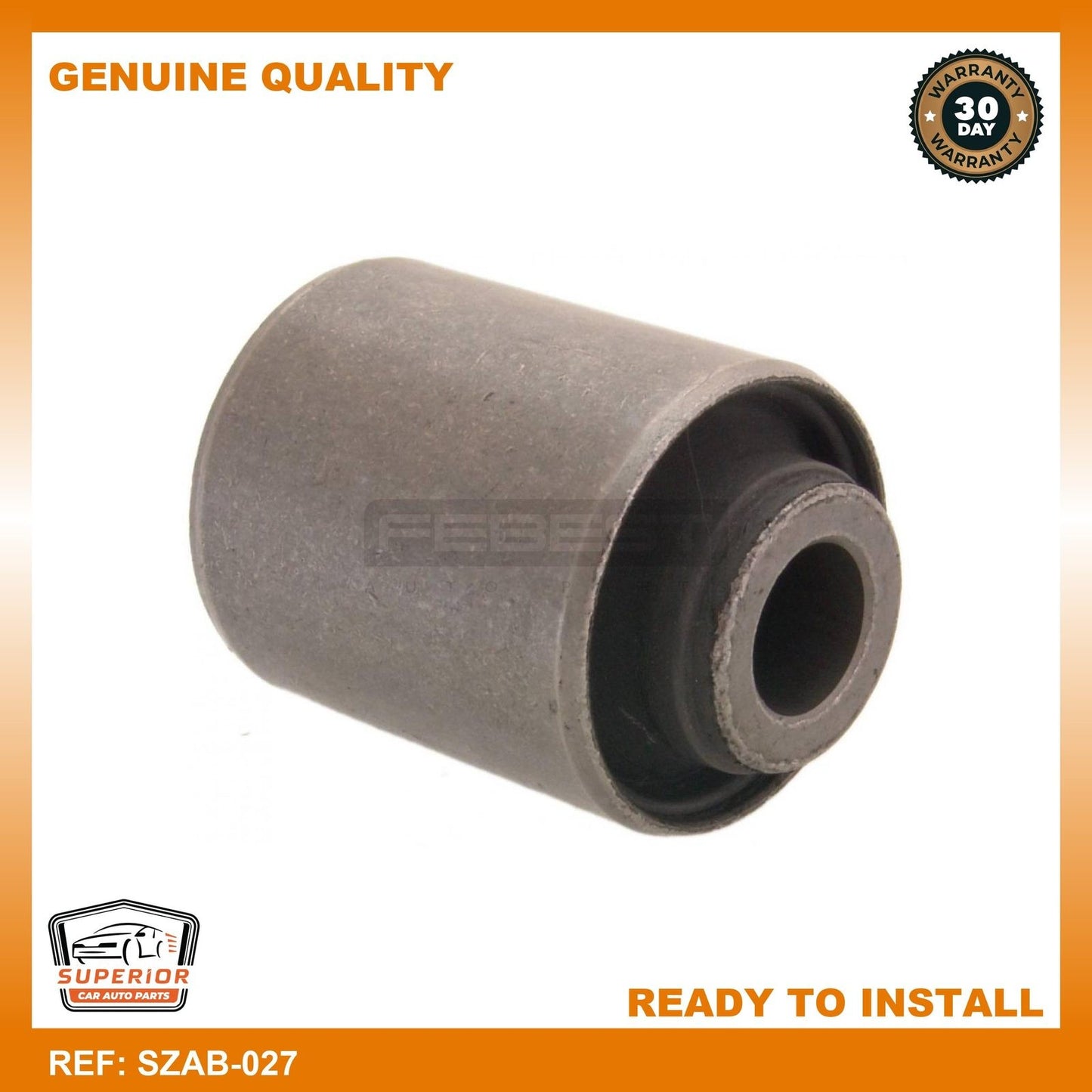 Febest Control Arm Trailing Arm Bush SZAB-027