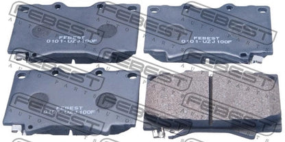 FEBEST 1998-2007 Lexus LX470 Disc Brake Pad Set 0101-UZJ100F