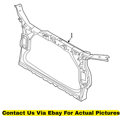 2015 Audi Q5 Front Radiator Core Support Used OEM 8R0805594D