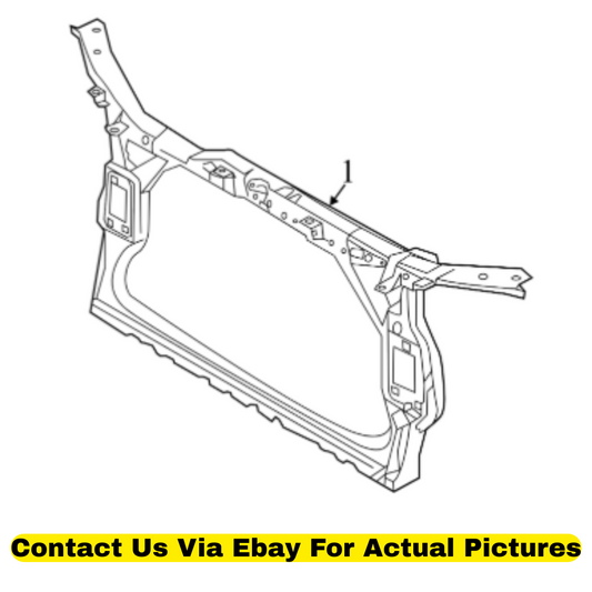2015 Audi Q5 Front Radiator Core Support Used OEM 8R0805594D