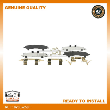 FEBEST 2009-2020 Nissan 370Z Disc Brake Clip Set 0203-Z50F