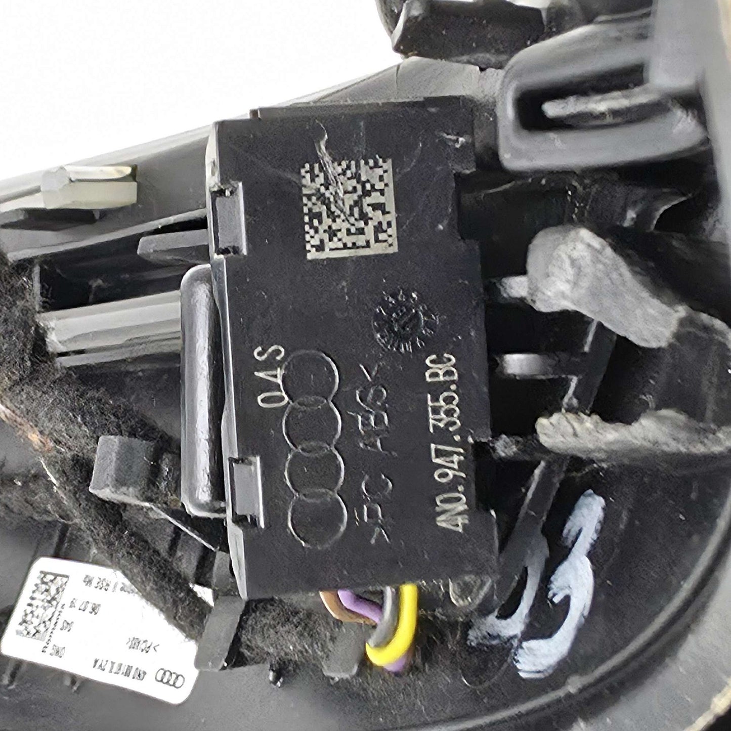 2018-2021 Audi A8 Trim Backrest Cover 4N0881607BL