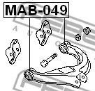 FEBEST 1990-2000 Chrysler Sebring Rear Upper Control Arm Bushing MAB-049