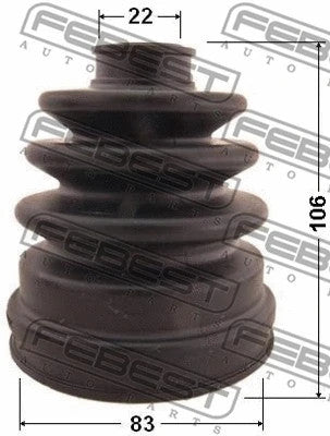 FEBEST 2001-2005 Nissan Almera Boot Inner CV Joint Kit 83x106x22 0215-JP16