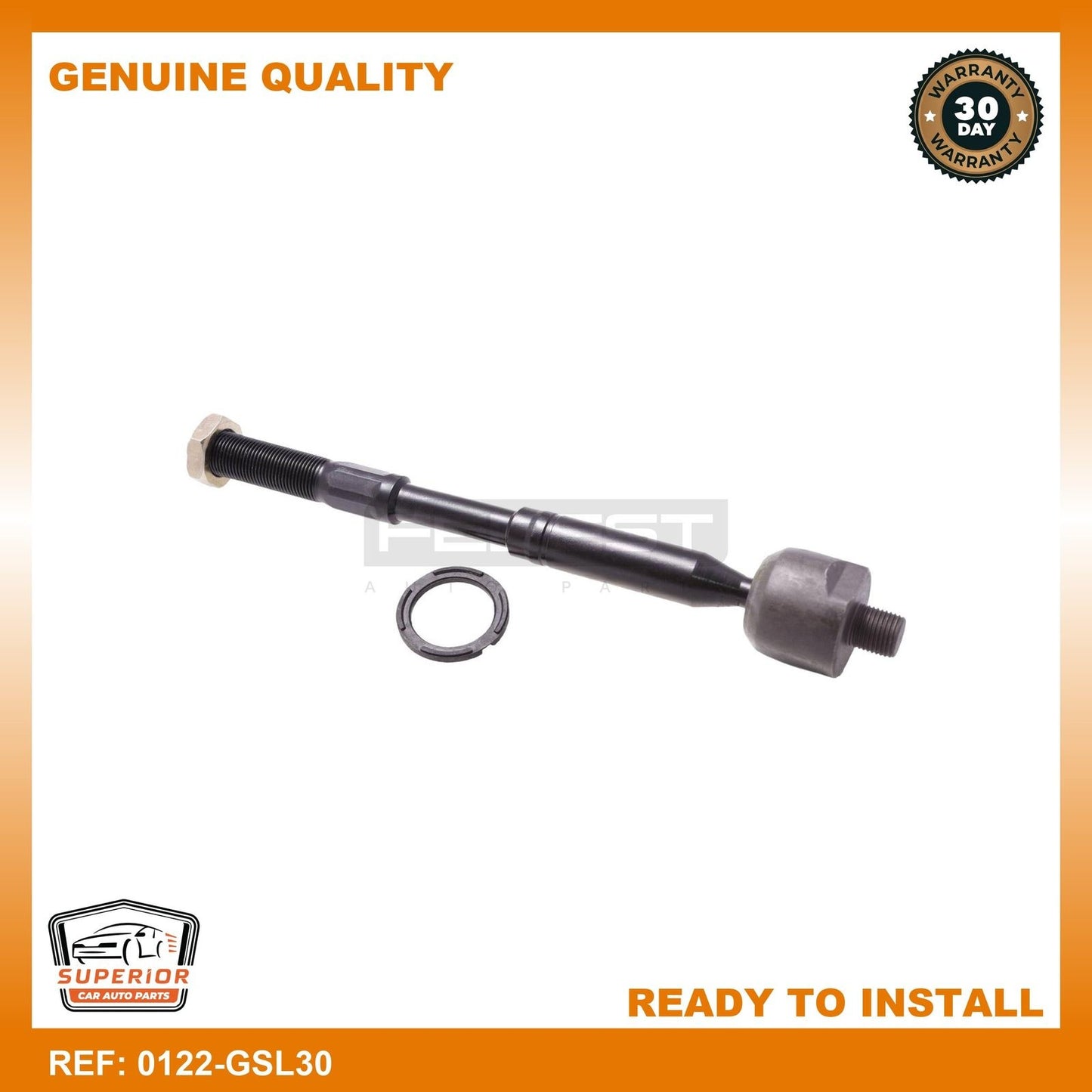 Febest 2010-2020 Toyota Sienna Steering Tie Rod 0122-GSL30