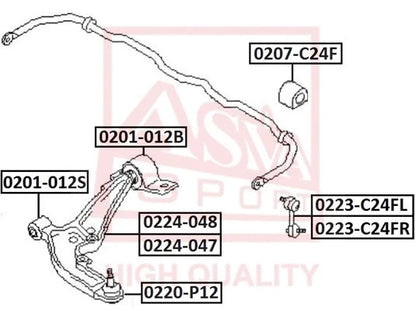 Febest Ball Joint Front Lower Arm 0220-P12