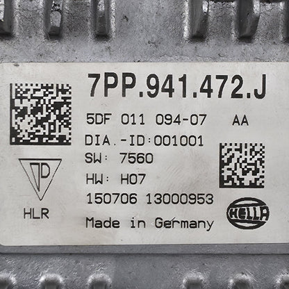2016-2018 Audi A6 LED Headlight Power Module 7PP941472J