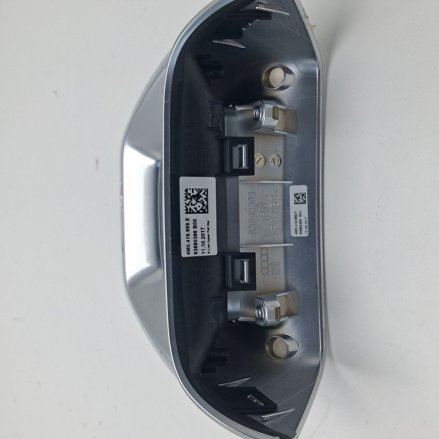 2017-2020 Audi A7 S-Line Steering Wheel Overlay 4M0419689E