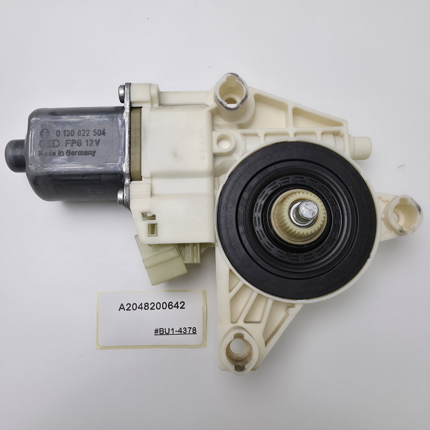 2009-2016 Mercedes-Benz E350 Rear Right Window Regulator Motor A2048200642