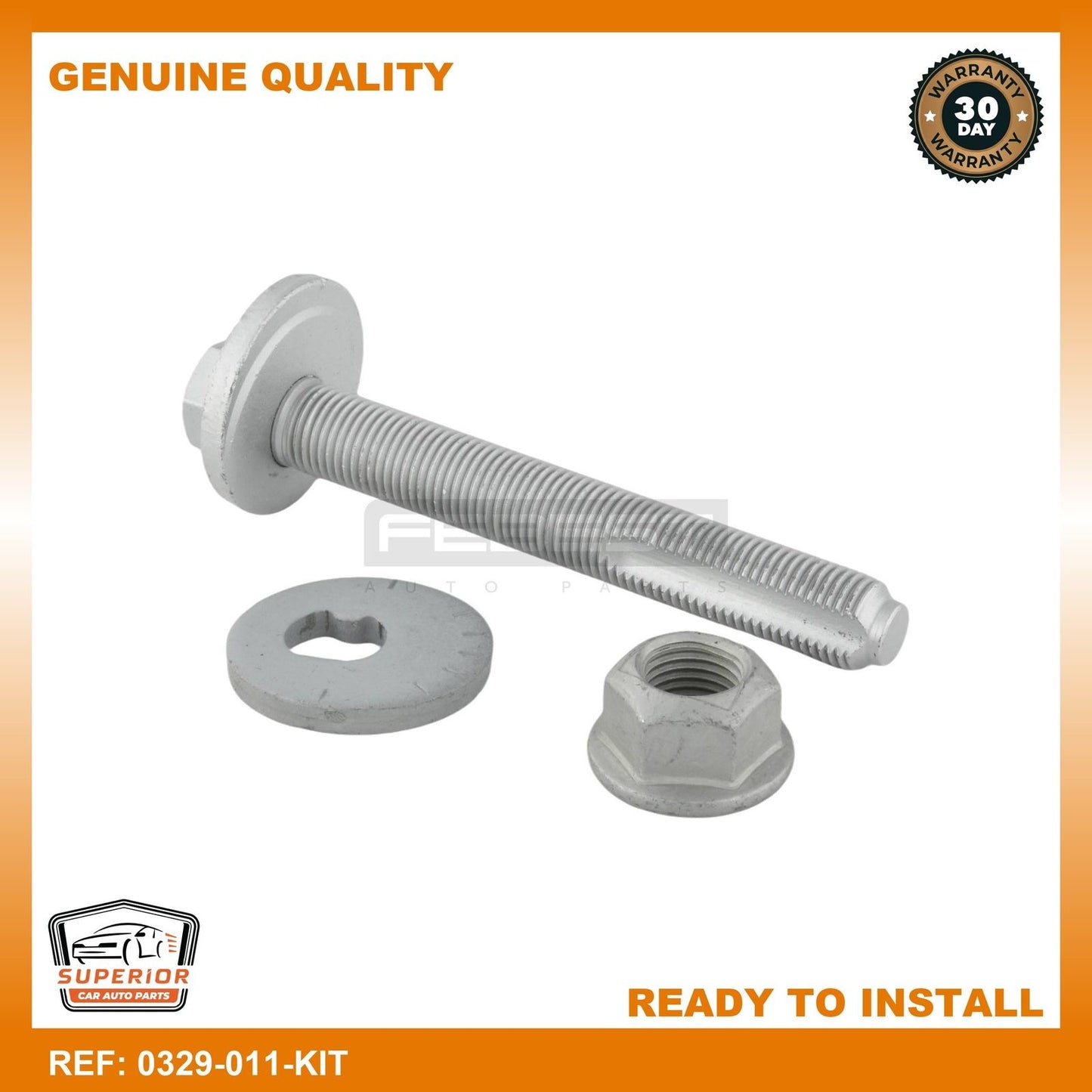 Febest Repair Kit Camber Adjusting Eccentric Bolt 0329-011-KIT
