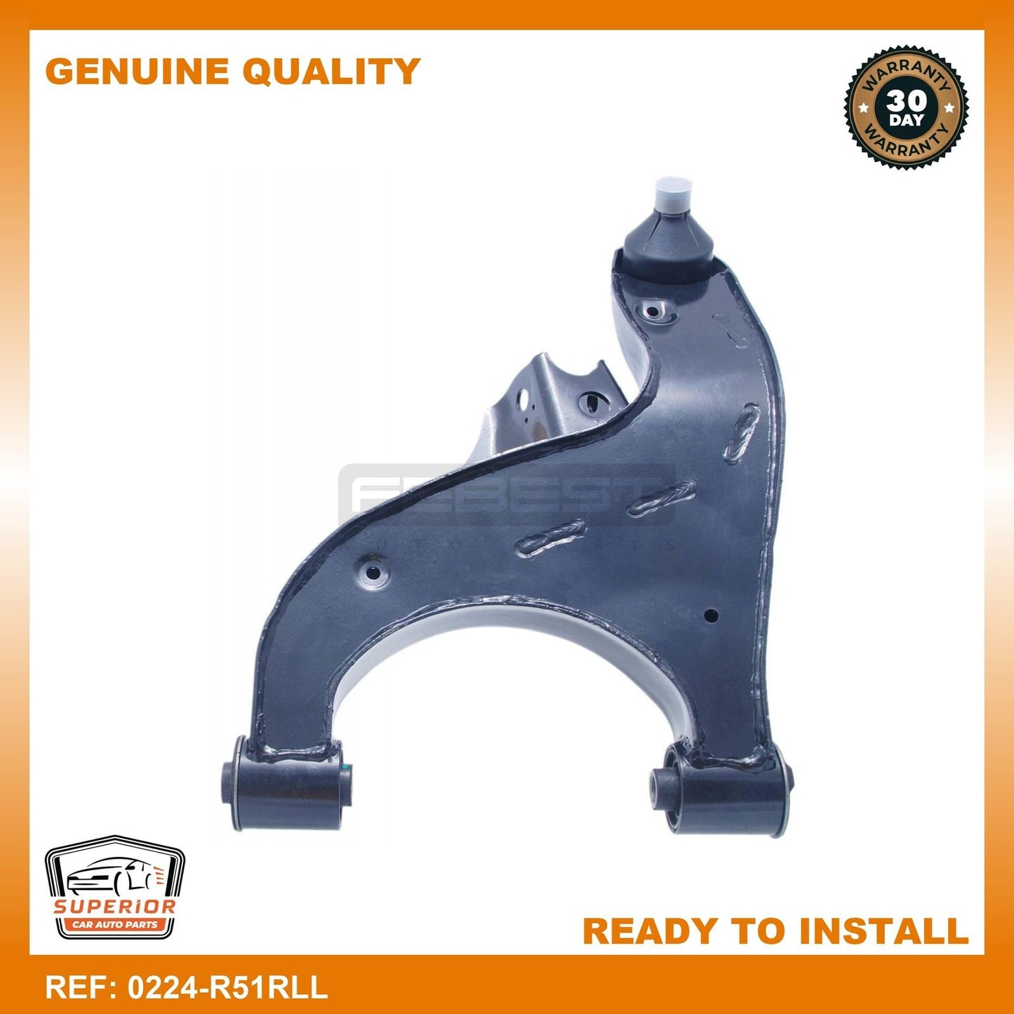 FEBEST NISSAN Left Rear Lower Arm 0224-R51RLL